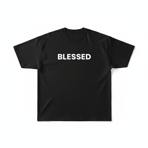 T-Shirt Oversize BLESSED - Jah Bless